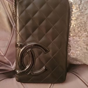 Authentic Chanel Cambon Quilted Wallet